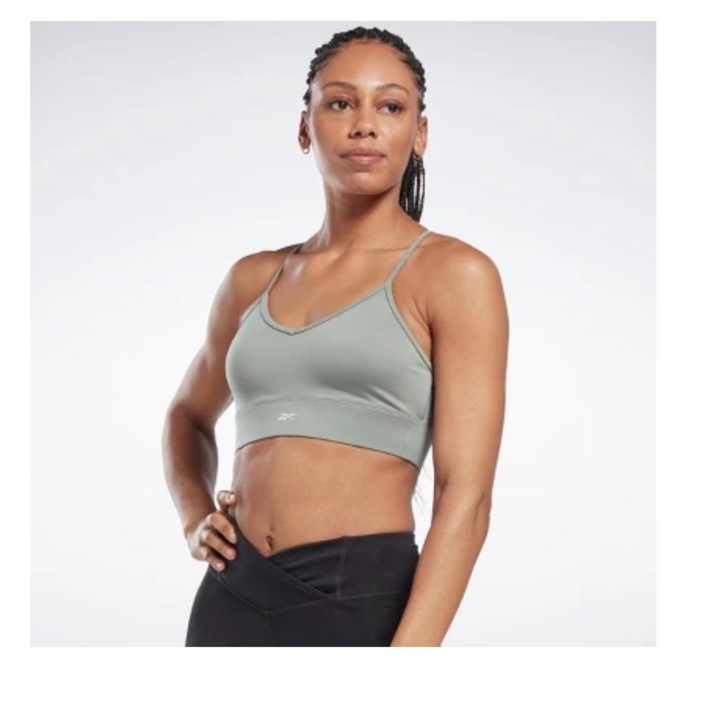 Reebok workout ready sports bra women’s xl harmony green
